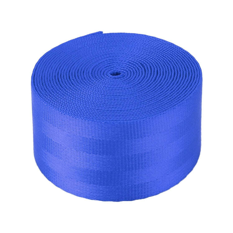 Car Modified Polyester Seat Belt Harness Racing Safety Seat Belt, Length: 3.6m (Blue)