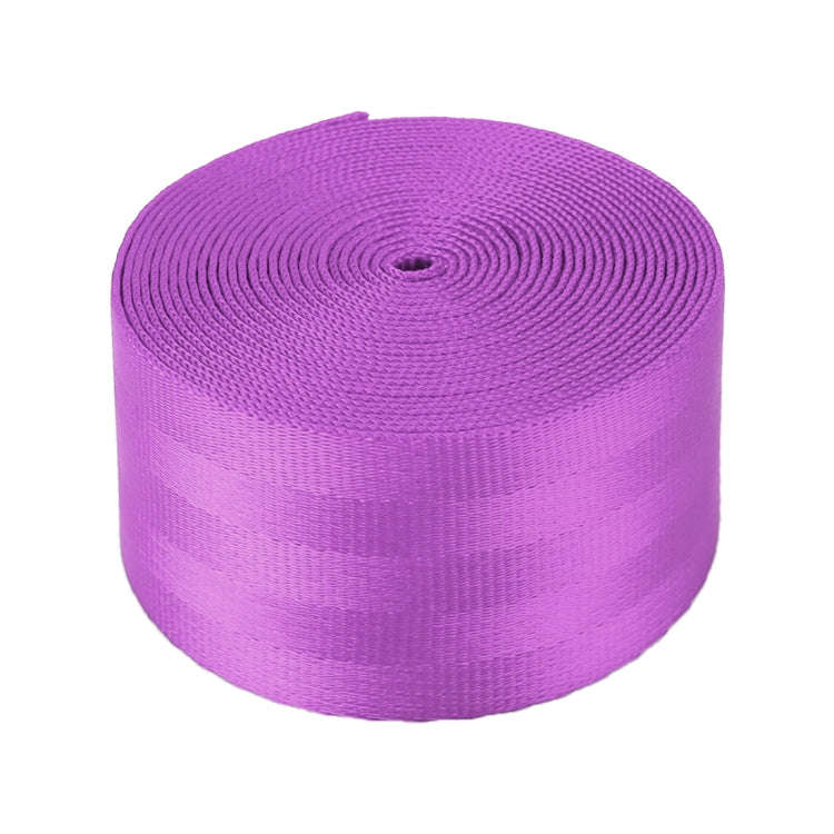 Car Modified Polyester Seat Belt Harness Racing Safety Seat Belt, Length: 3.6m (Purple)