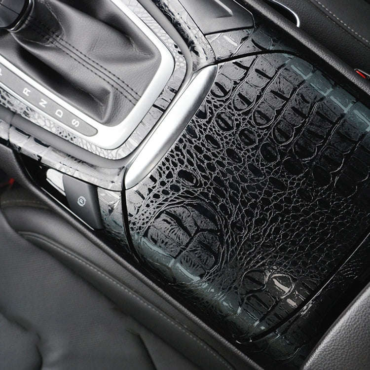Crocodile Texture Car Body Decals Sticker Self-Adhesive PVC Film, Size: 152 x 50cm