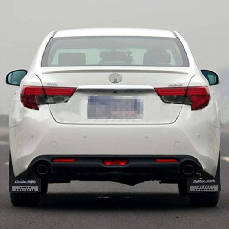 Premium Heavy Duty Molded Splash Front and Rear Mud Flaps Guards, Medium Size, Random Pattern Del...