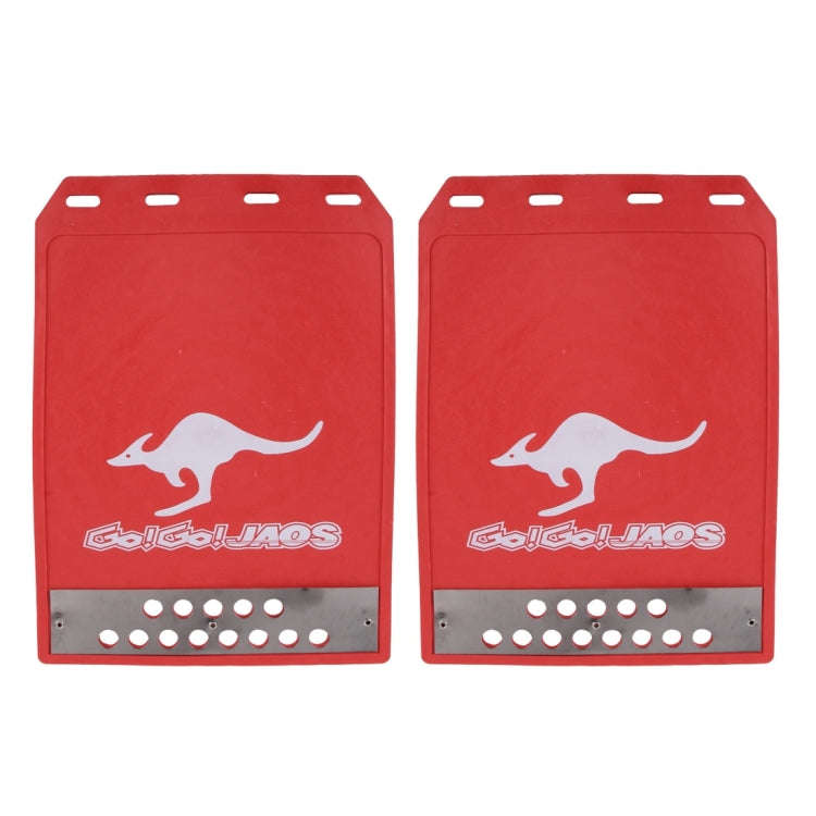 Premium Heavy Duty Molded Splash Front and Rear Mud Flaps Guards, Medium Size, Random Pattern Del...