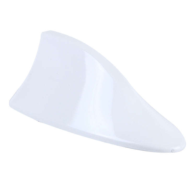 Universal Car Antenna Aerial Shark Fin Radio Signal For Auto SUV Truck Van(White)