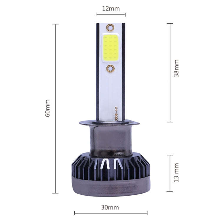 2 PCS H1 DC9-36V / 36W / 3000K / 6000LM IP68 Car / Motorcycle Mini COB LED Headlight Lamps / Fog ...