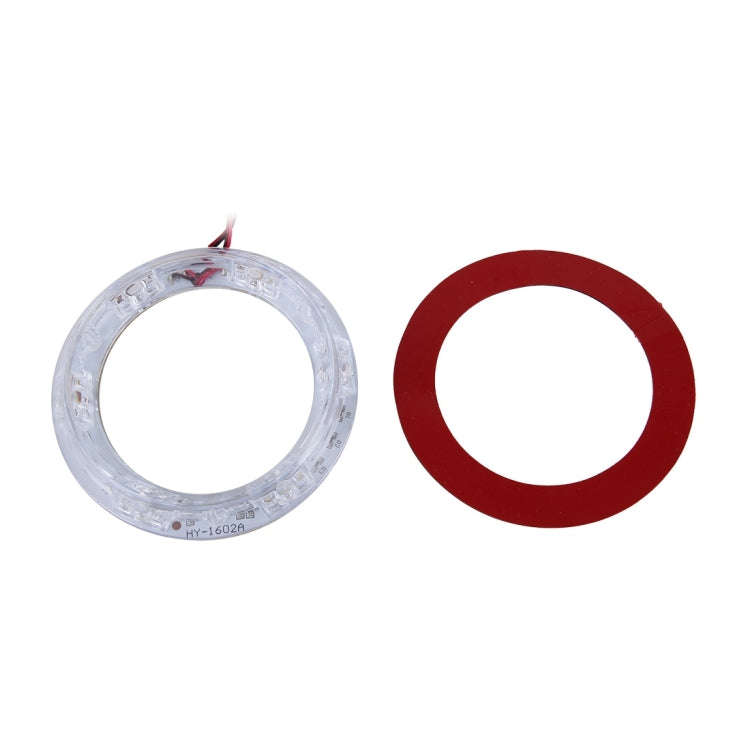 HY-1601 2W 6 LEDs Car Angel Eyes Light, DC 12V(White Light)