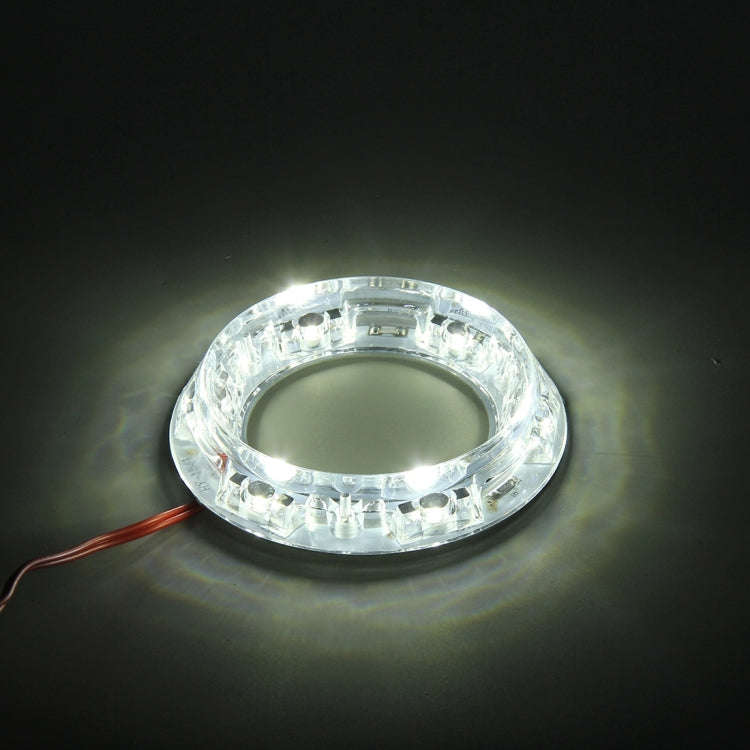HY-1601 2W 6 LEDs Car Angel Eyes Light, DC 12V(White Light)