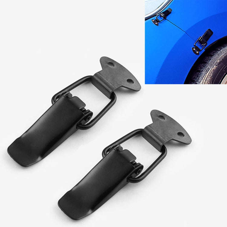 EA059 2 PCS Car Modification Accessories Universal Iron Bumper Safety Fixed Buckle, Size: 26.7 x ...