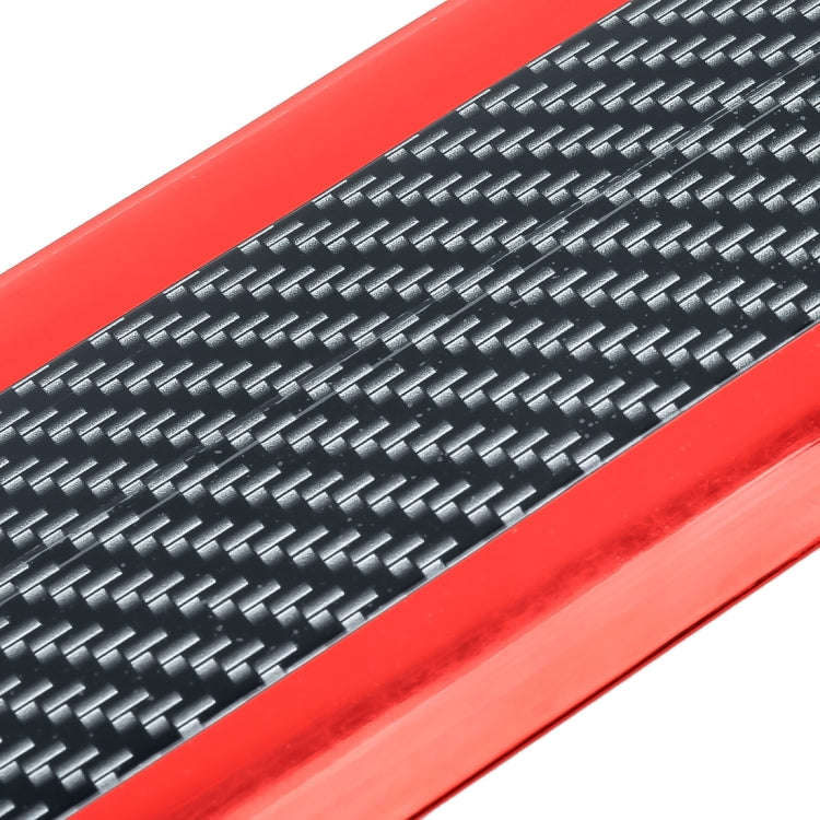 Universal Electroplate Carbon Fibre Car Door Threshold Decoration Strip Decorative Sticker, Size ...