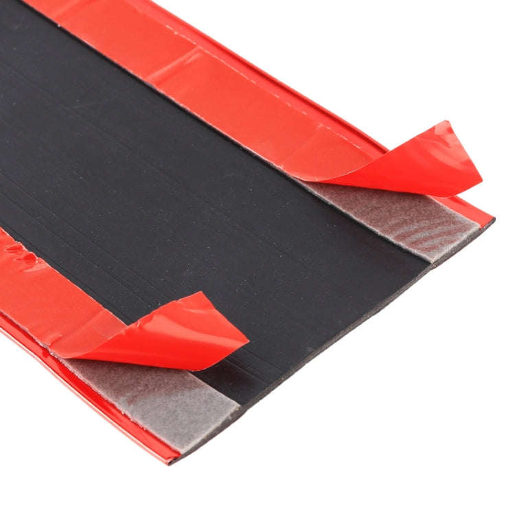 Universal Electroplate Carbon Fibre Car Door Threshold Decoration Strip Decorative Sticker, Size ...
