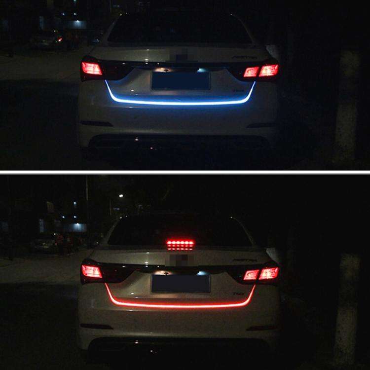 1.5m Car Auto Waterproof Universal Four Color Rear Flowing Light Tail Box Lights with Tail Light ...