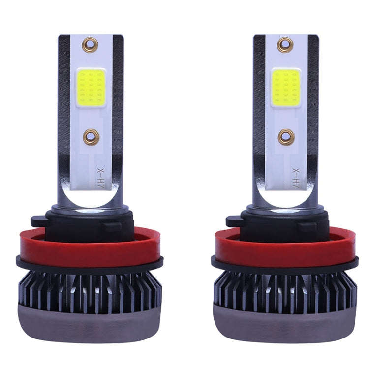 2 PCS H11 DC9-36V / 36W / 8000K / 6000LM IP68 Car / Motorcycle Mini COB LED Headlight Lamps / Fog...