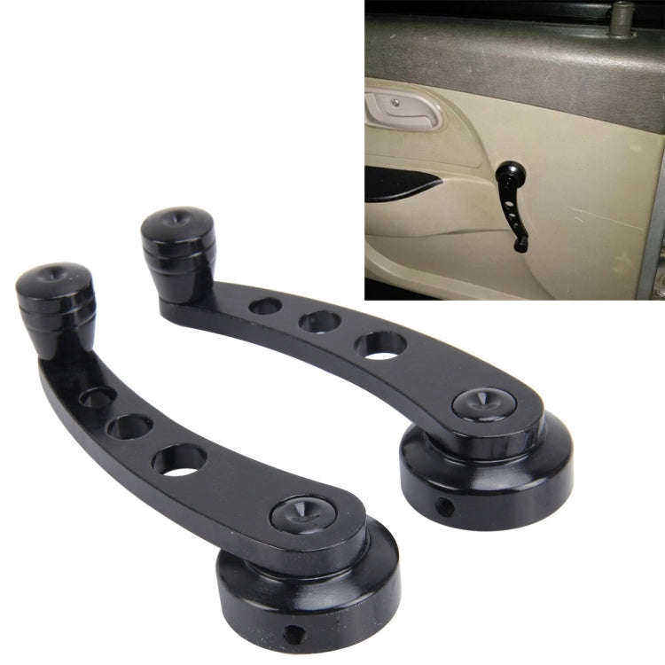 1 Pair Universal Car Wagon Door Window Crank Handle Winder  Manual Door Crank Handle Window Winde...