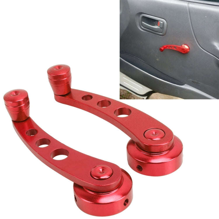 1 Pair Universal Car Wagon Door Window Crank Handle Winder  Manual Door Crank Handle Window Winde...