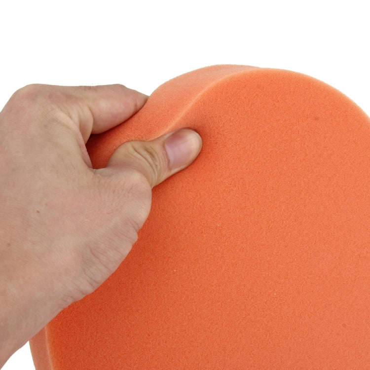 2 PCS Car Wax Sponge Round Shape Sponge High-density Waxing SpongeSize:18.5 x 18.5cm