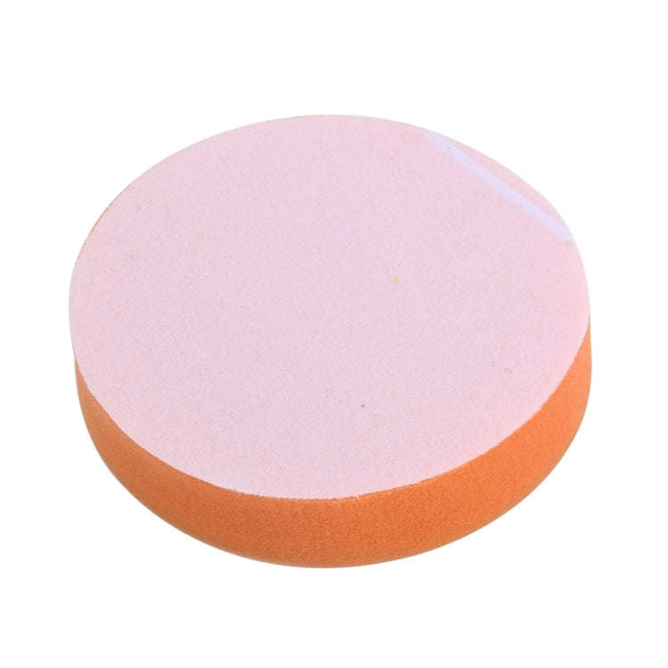 2 PCS Car Wax Sponge Round Shape Sponge High-density Waxing SpongeSize:12.5 x 12.5cm