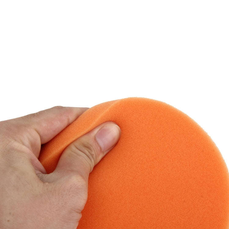 2 PCS Car Wax Sponge Round Shape Sponge High-density Waxing SpongeSize:12.5 x 12.5cm