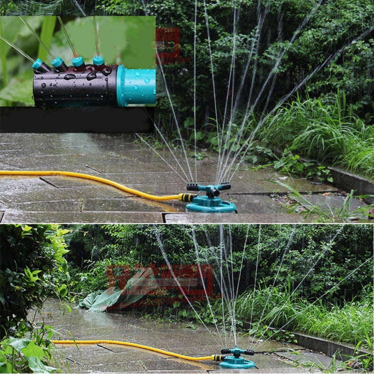 Garden Automatic Rotating Nozzle 360 Degree Rotary Automatic Sprinkler Garden Lawn Watering Nozzl...
