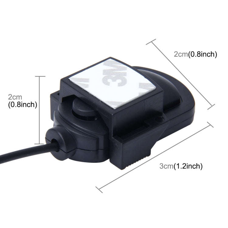 Car Audio Microphone 3.5mm Jack Plug 2 Pole Mono Mic Stereo Mini Wired External Sticker Microphon...