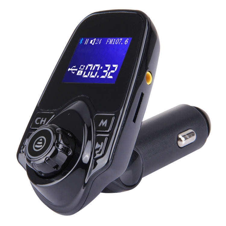 T11 Bluetooth FM Transmitter Car MP3 Player with LED Display, Support Double USB Charge & Handsfr...