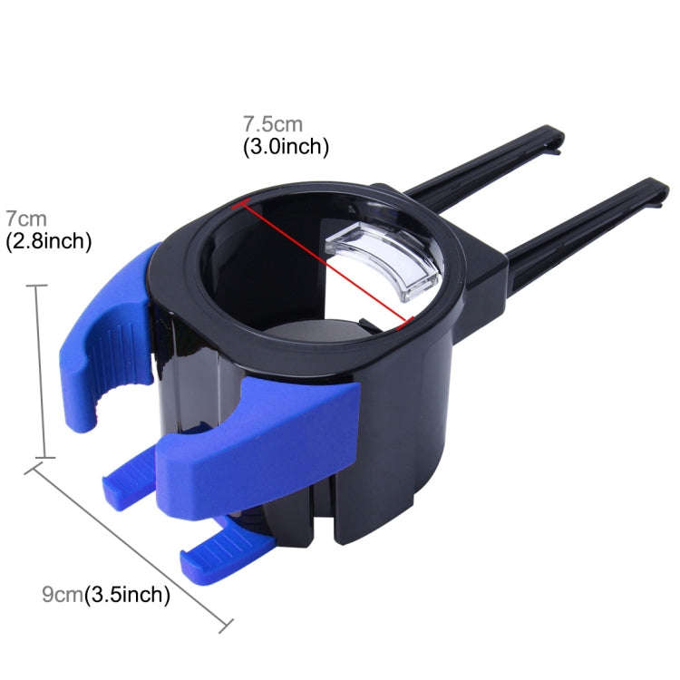 SHUNWEI SD-1027 Car Auto Multi-functional ABS Air Vent Drink Holder Bottle Cup Holder Phone Holde...