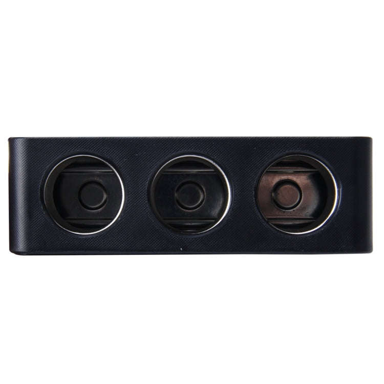 BEAUTY-CAR B-085 ABS Shell 120W 3 Sockets Car Cigarette Lighter Car Charger with 3.4A Dual USB Po...