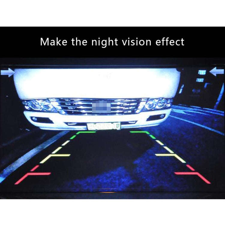 656x492 Effective Pixel HD Waterproof 4 LED Night Vision Wide Angle Car Rear View Backup Reverse ...