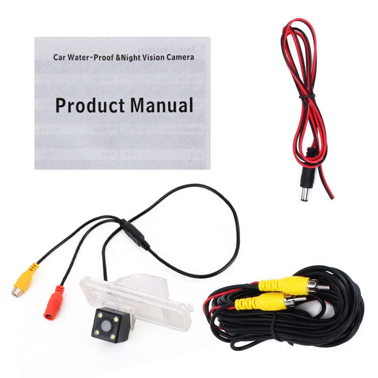 656x492 Effective Pixel HD Waterproof 4 LED Night Vision Wide Angle Car Rear View Backup Reverse ...