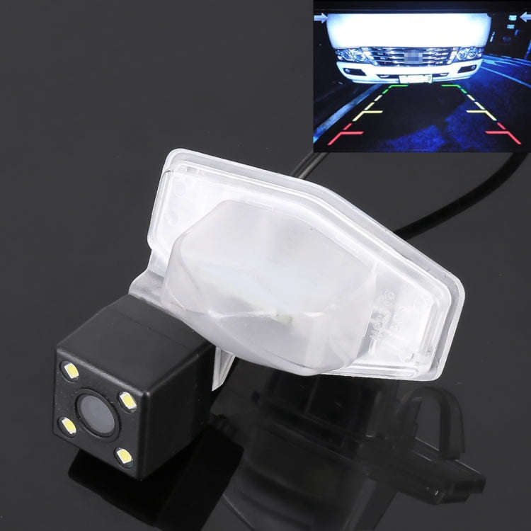 656x492 Effective Pixel HD Waterproof 4 LED Night Vision Wide Angle Car Rear View Backup Reverse ...