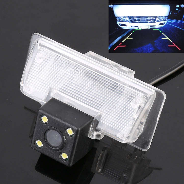 656x492 Effective Pixel HD Waterproof 4 LED Night Vision Wide Angle Car Rear View Backup Reverse ...