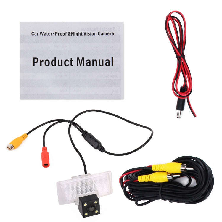 656x492 Effective Pixel HD Waterproof 4 LED Night Vision Wide Angle Car Rear View Backup Reverse ...