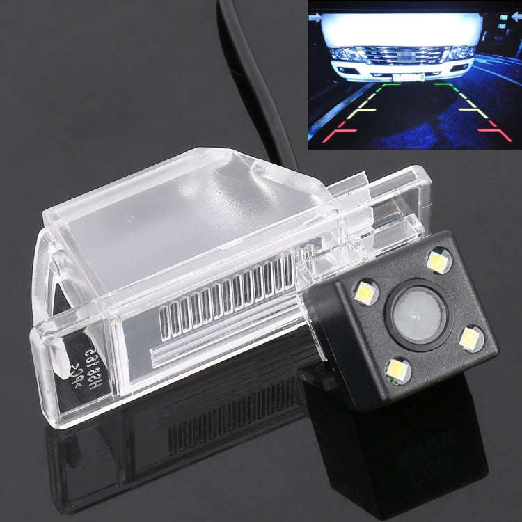 656x492 Effective Pixel HD Waterproof 4 LED Night Vision Wide Angle Car Rear View Backup Reverse ...