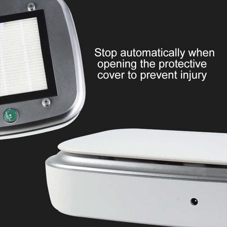 XJ-002 Car / Household Smart Touch Control Air Purifier Negative Ions Air Cleaner(Black)