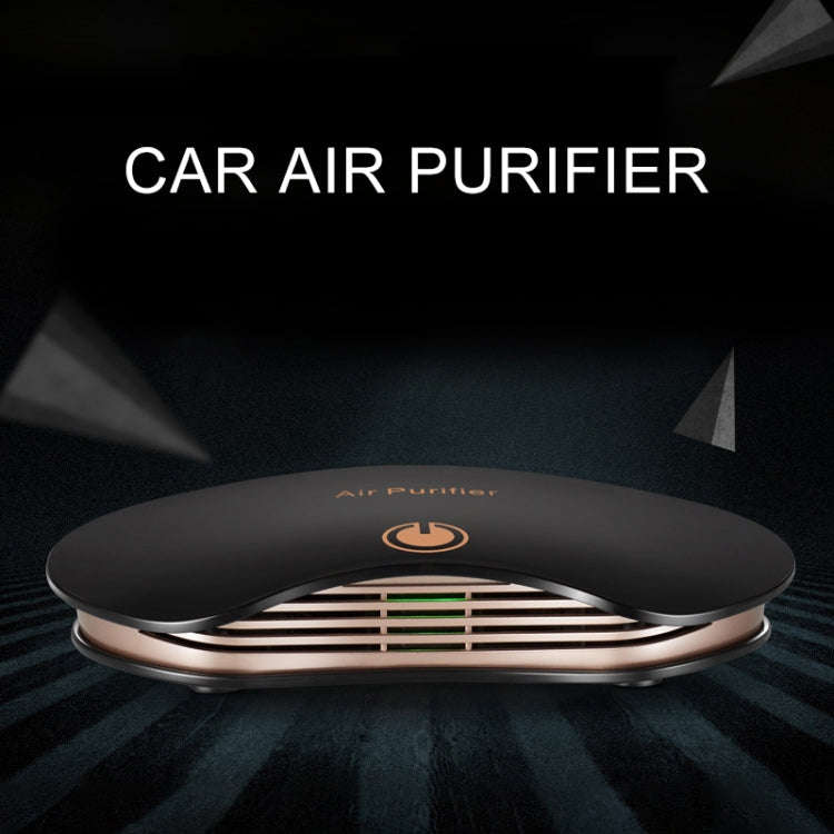 BL-001 Car / Household Smart Touch Control Air Purifier Negative Ions Air Cleaner(Black)
