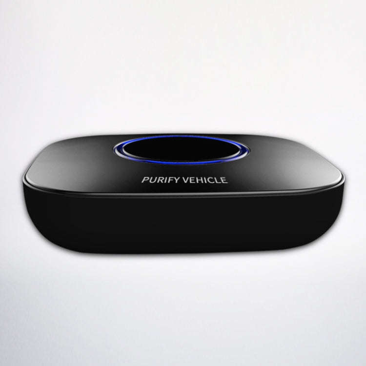 MC-CZ001 Car / Household Smart Touch Control Air Purifier Negative Ions Air Cleaner(Black)