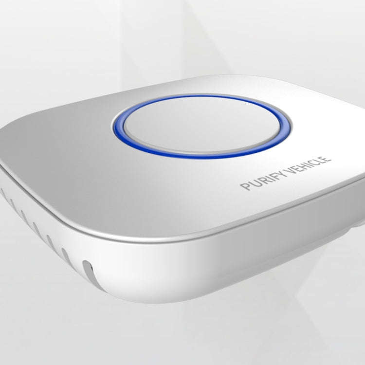 MC-CZ001 Car / Household Smart Touch Control Air Purifier Negative Ions Air Cleaner(White)