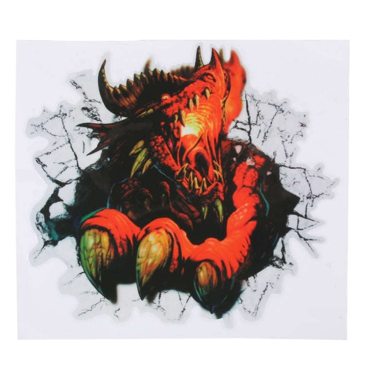 Exaggerated Effection 3D Characteristic Digital Simulation Car Paper Sticker
