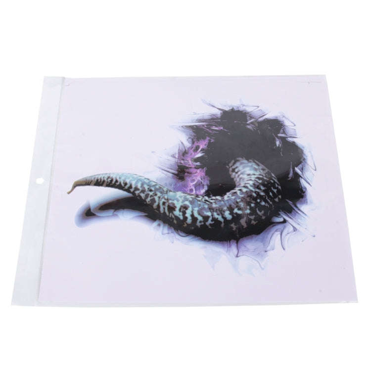 Cartoon Monsters Style 3D Characteristic Digital Simulation Car Paper Sticker