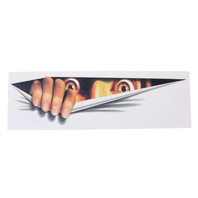3D Characteristic Digital Simulation Horrible Style Car Paper Sticker