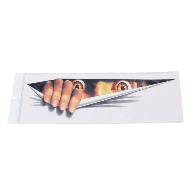 3D Characteristic Digital Simulation Horrible Style Car Paper Sticker