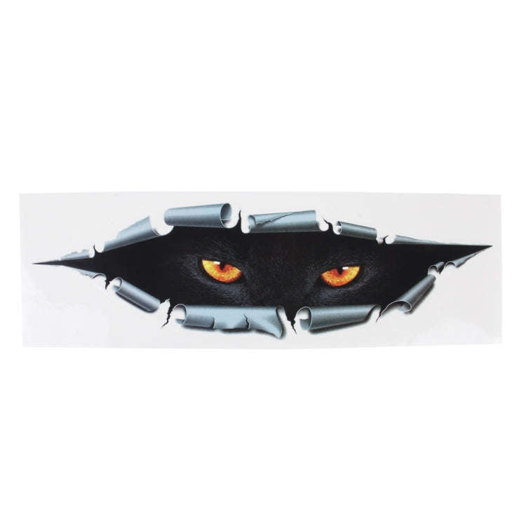 3D Characteristic Digital Simulation Horrible Style Car Paper Sticker