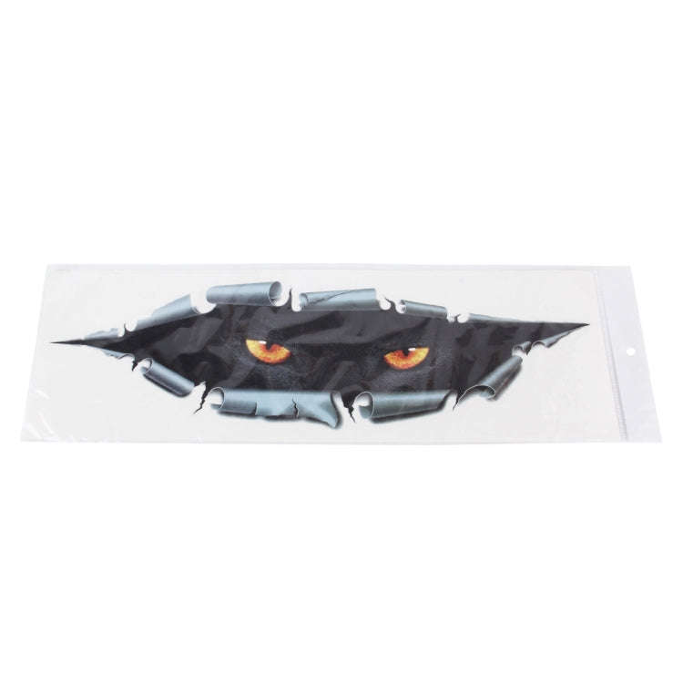 3D Characteristic Digital Simulation Horrible Style Car Paper Sticker