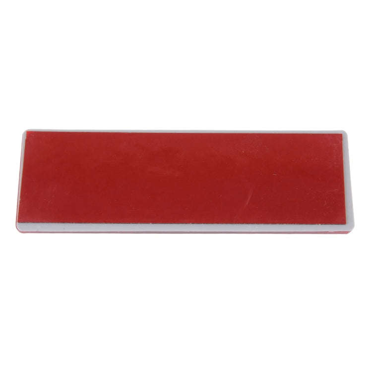 10 PCS Car Rear Bumper Warning Plastic Reflector and Sign(Red)
