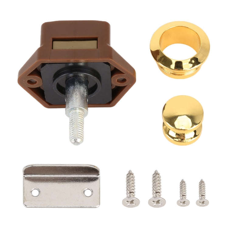 Press Type Drawer Cabinet Catch Latch Release Cupboard Door Stop Drawer Cabinet Locker for RV / Y...
