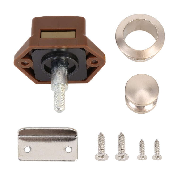 Press Type Drawer Cabinet Catch Latch Release Cupboard Door Stop Drawer Cabinet Locker for RV / Y...