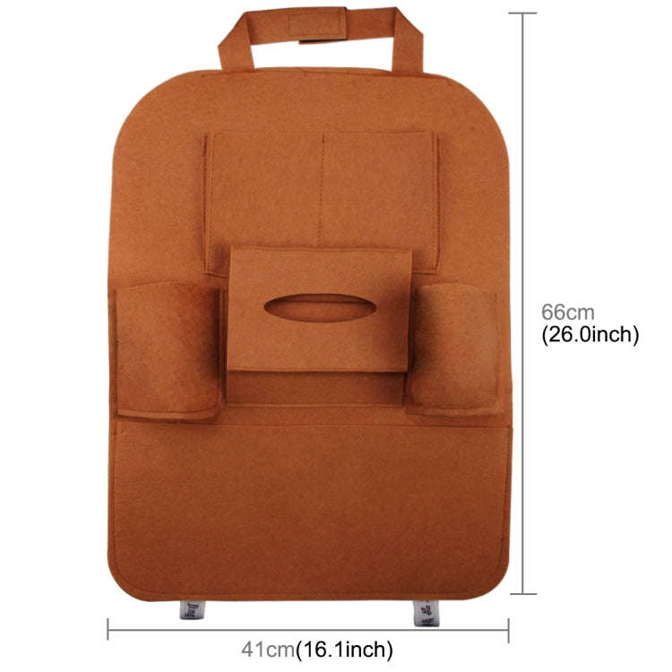 KANEED Auto Car Backseat Organizer Multi-Pocket Travel Storage Bag for Sunglass Phone Tissue Beve...