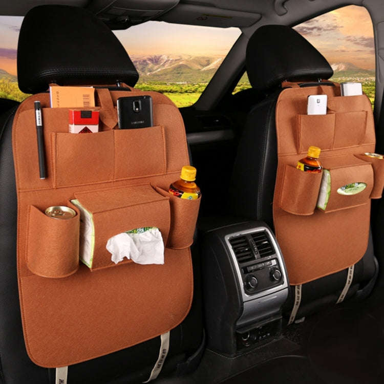 KANEED Auto Car Backseat Organizer Multi-Pocket Travel Storage Bag for Sunglass Phone Tissue Beve...