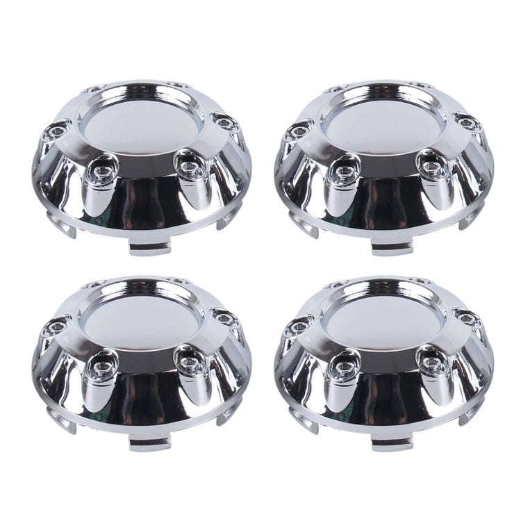 4 PCS Metal Car Styling Accessories Car Emblem Badge Sticker Wheel Hub Caps Centre Cover