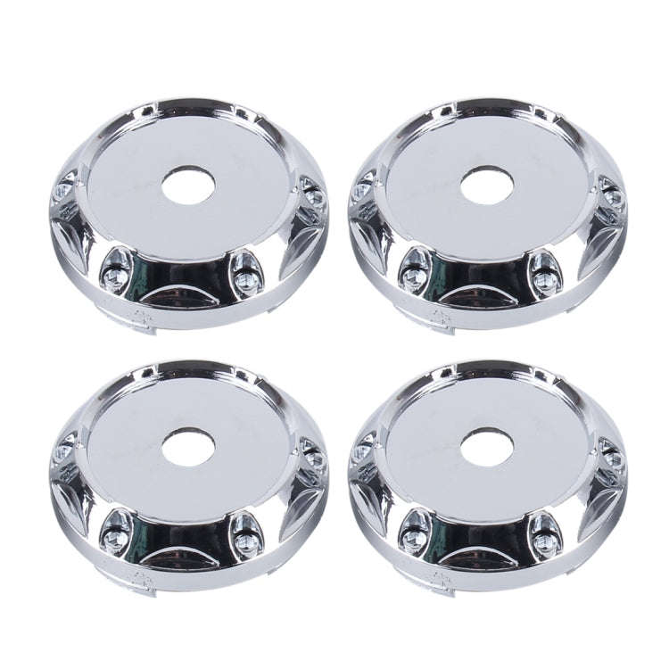 4 PCS Metal Car Styling Accessories Car Emblem Badge Sticker Wheel Hub Caps Centre Cover