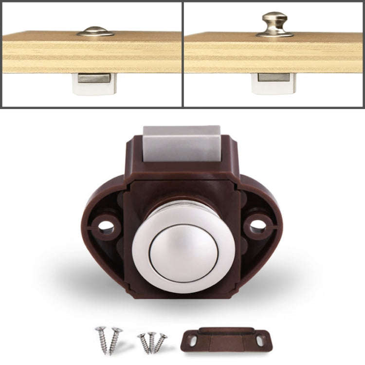 Press Type Drawer Cabinet Catch Latch Release Cupboard Door Stop Drawer Cabinet Locker for RV / Y...