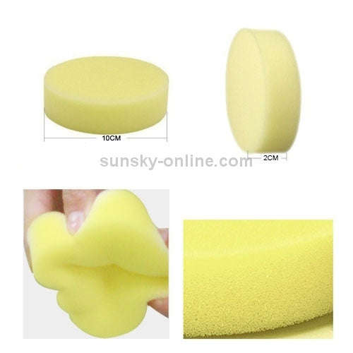 10 PCS Household Cleaning Sponge Car Sponge Ball Car Wash Sponge,Size10 x 10 x 2cm