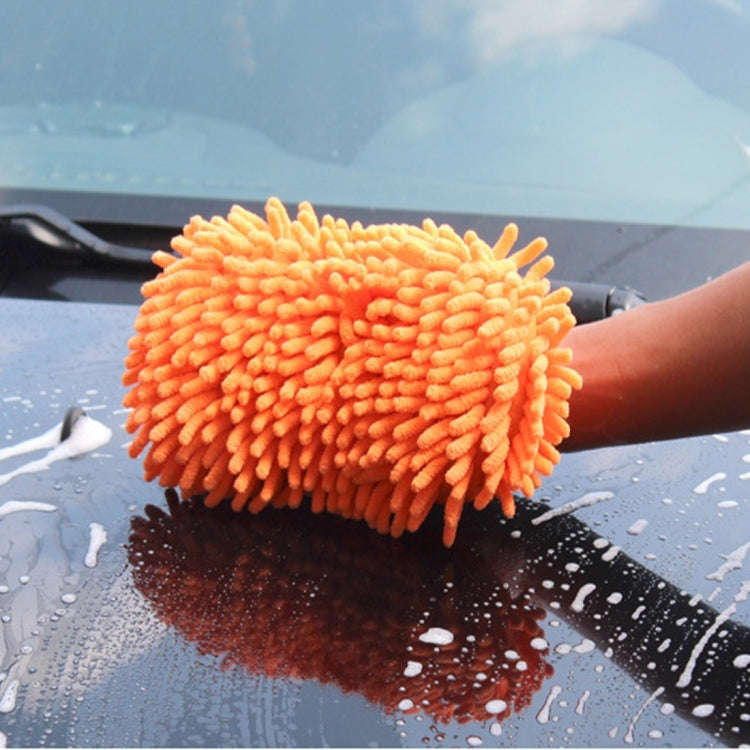 KANEED Ultrafine Fiber Chenille Anthozoan Car Washing Gloves Multi-functional Magic Car Brush (Ra...